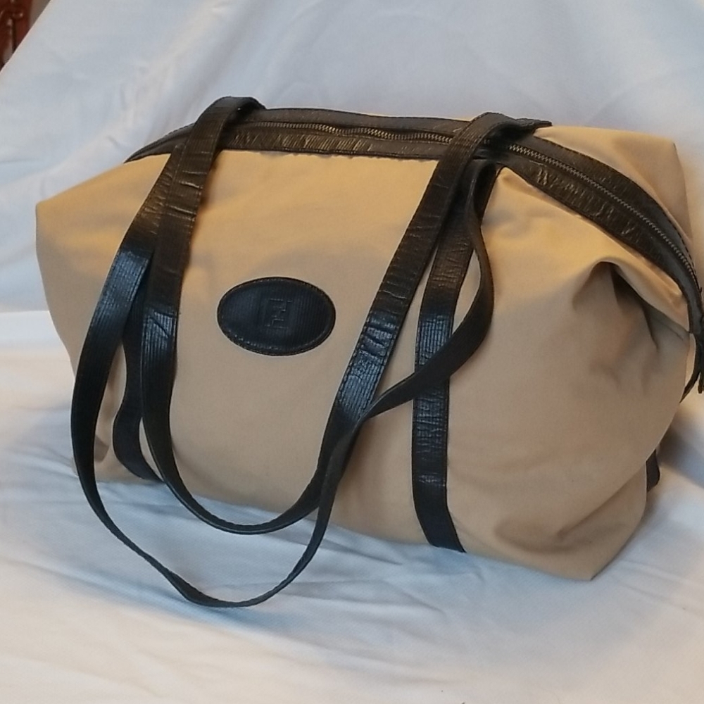 Fendi SAS canvas duffle